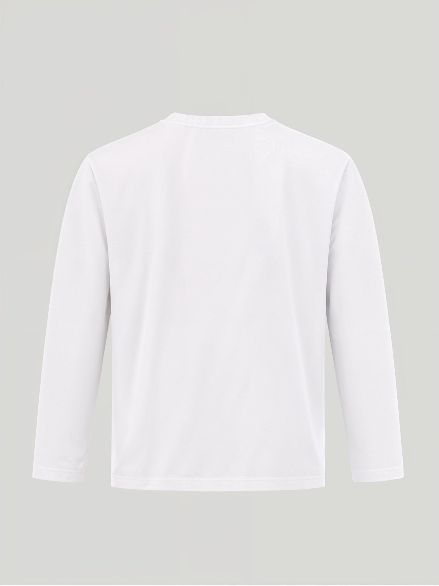 Ricamo Longsleeve T-Shirt White