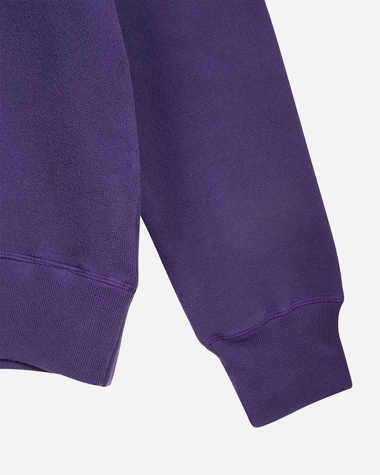 Purple Knitted Logo Sweatshirt
