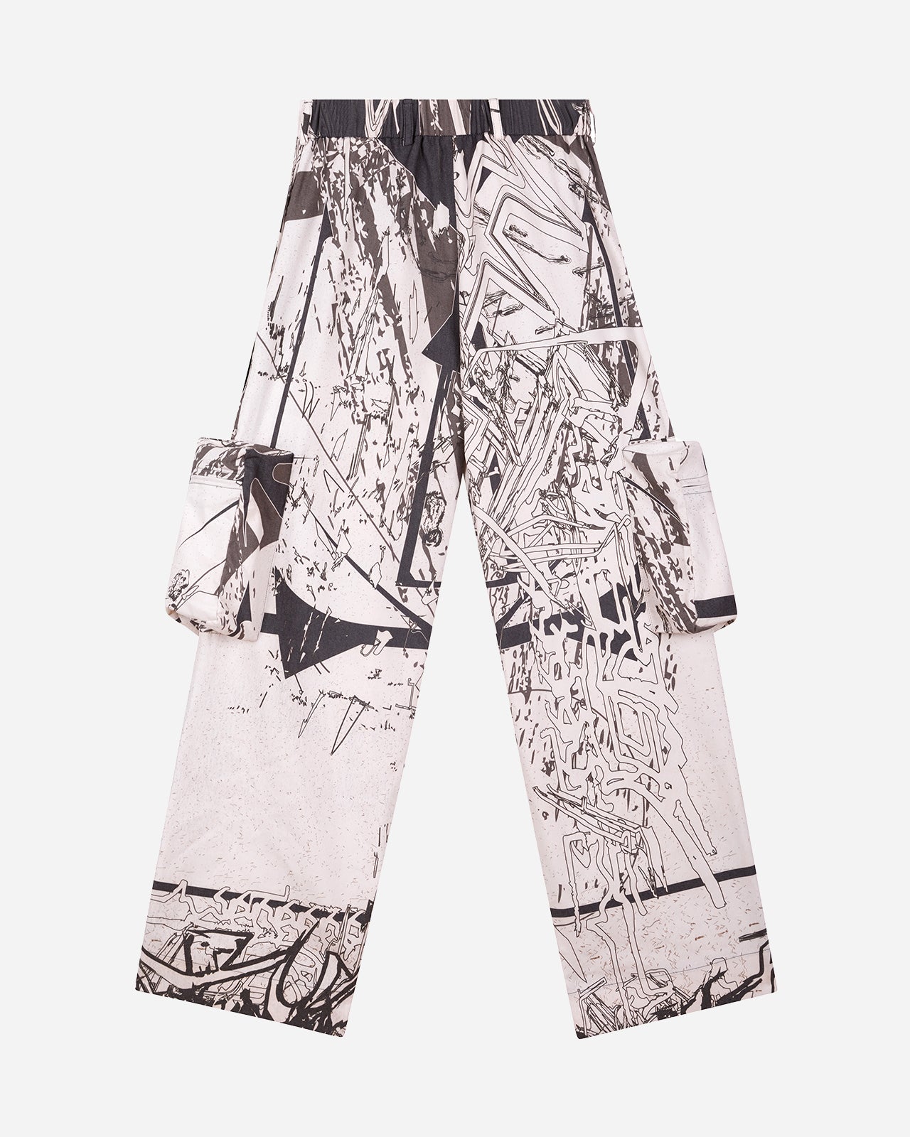 Gregor's Scars Printed 3D Cargo Pants