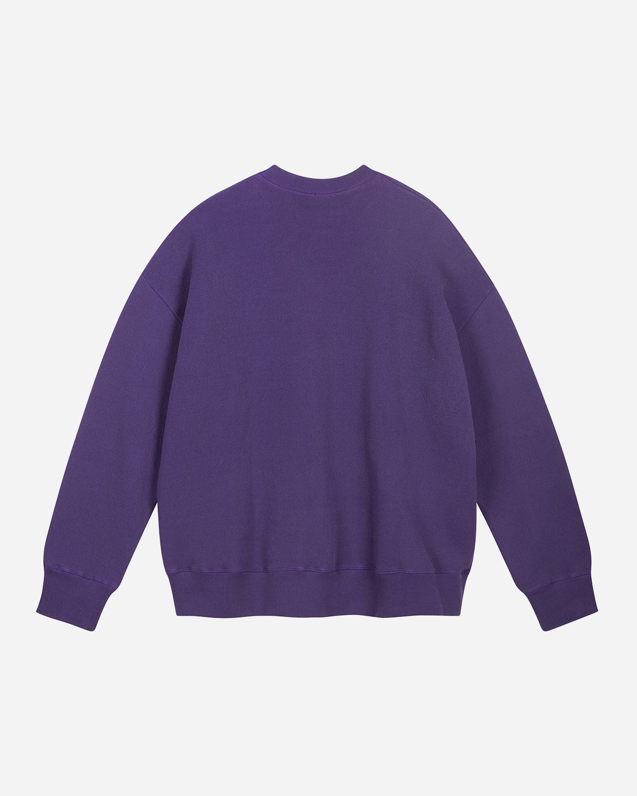 Purple Knitted Logo Sweatshirt